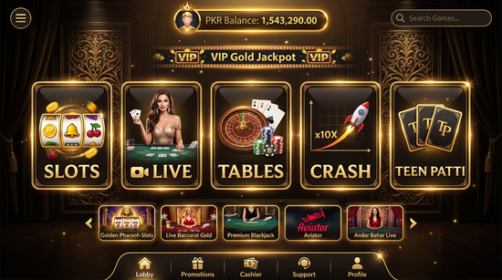 Main screen of gbn55 casino page for PK players